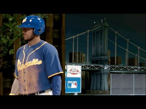 MLB 14 The Show Road to the Show PS4 - 15 Game Hit Streak - Aiming for the Bridge!