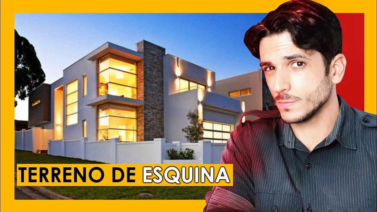 CASA EM TERRENO DE ESQUINA VALE A PENA ?