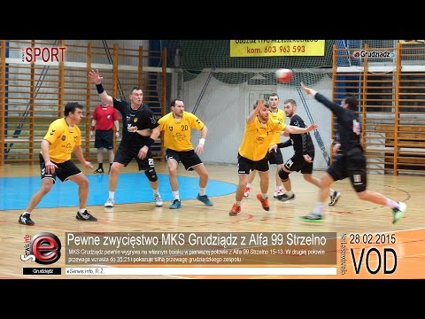 Pewne zwycięstwo MKS Grudziądz z Alfa 99 Strzelno 35:21