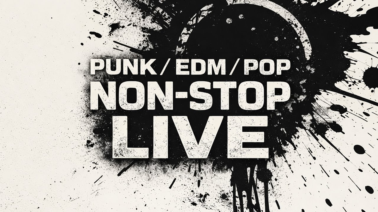 High-Energy Music Live ⚡ Punk, Electronic & Pop Mix | Live Audio Session
