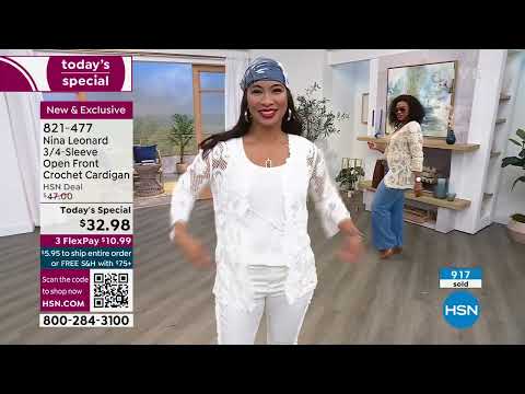 HSN | Nina Leonard Fashions 03.02.2023 - 12 AM