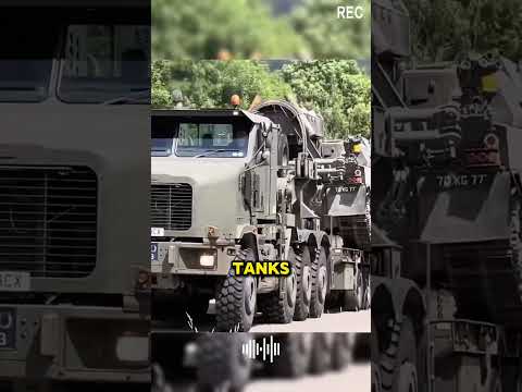 Oshkosh M1070 Tank Transporter Tractor #mechanical #technology #invention #create #knowledge