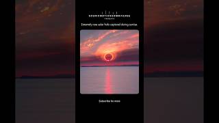 🌞 Rare Solar Halo at Sunrise (2025, 4K) | Sky Phenomenon You Must See