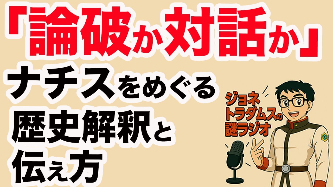 【ジョネトラダムスの謎ラジオ第二十回】　「論破か対話か」 ― ナチスをめぐる歴史解釈と伝え方 上念司チャンネル ニュース速報最新picks
