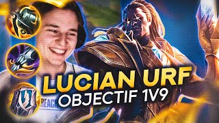 Je DOIS 1V5 dans LEUR BASE! Lucian URF