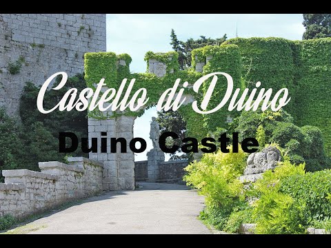 Discovering Castello di Duino.  Duino Castle on the northern Adriatic coast.
