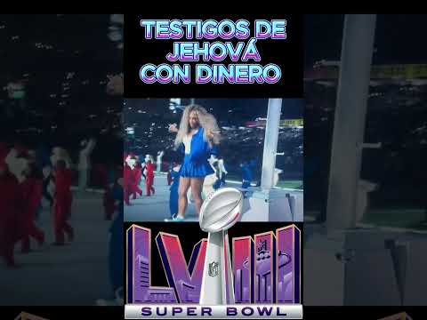 Mira como los Testigos de Jehová salen en el super bowl 2025 #usa #shortvideo