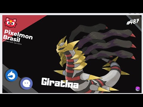 CAPTUREI UM GIRATINA NO PIXELMON BRASIL