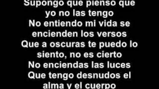 Alejandro Sanz   Cuando nadie me ve (con la letra)