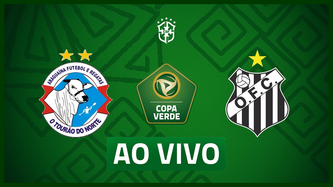 AO VIVO COM IMAGENS: ARAGUAÍNA x OPERÁRIO | COPA VERDE 2026 | 1ª RODADA