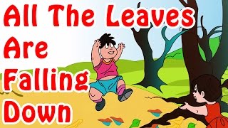 All The Leaves Are Falling Down | English Nursery Rhymes