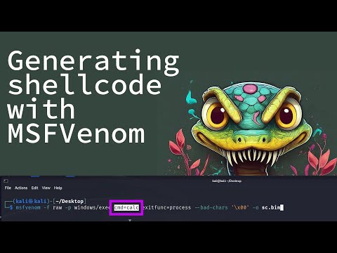 Generating Shellcode with MSFVENOM