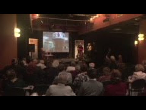 Belsen survivors Skype US liberator