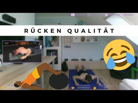 Lappen vs Sascha Huber 10 Minuten Rücken Workout Zuhause  Kombinationsworkout Qualitätsmuskulatur 💪🏼