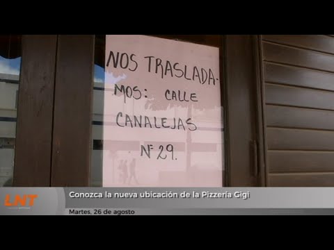 Conozca la nueva ubicación de la Pizzería Gigi
