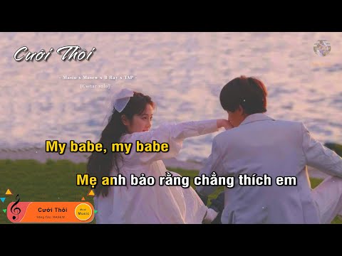 Cưới Thôi - Masew x Masiu x TAP (Guitar beat solo karaoke), Muoi Music | Muối SV