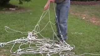 How to Take Down Your Giant Halloween Spider Web - www.spiderwebman.net