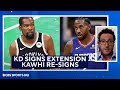 NBA Insider on Kevin Durant's Extension with Nets & Kawhi Leonard Re-Signing with Clippers