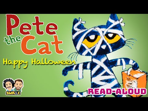 READ ALOUD | Pete the Cat "Happy Halloween" | FUN HALLOWEEN STORY