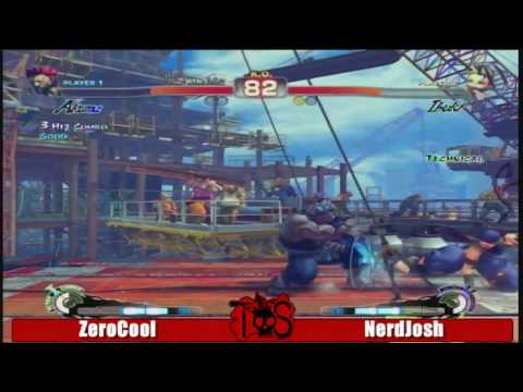 Dirty Jersey 6-27-2010 SSF4 Singles: ZeroCool vs NerdJosh