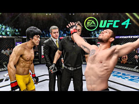 Bruce Lee vs Nikita Krylov   EA Sports UFC 4   Dragon Fight 🔥🐲