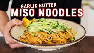 Got Miso? Try These 15-Minute Miso Garlic Butter Noodles That Will Change Your LIFE!