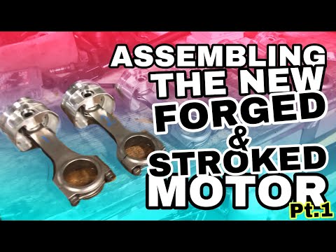 M50 Turbo Race engine build. Pt1