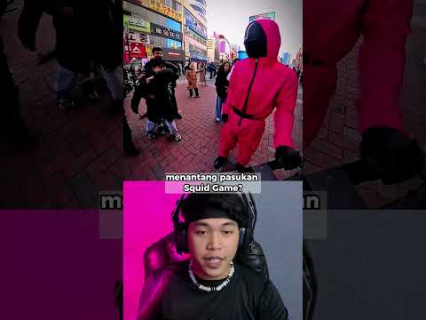 Anak Laki Laki Ini BERHASIL Menantang Pasukan Squid Game 😱 #shorts