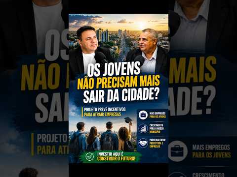 Empregos para os Jovens: Incentivos para Atrair Empresas em Jaupaci | Vereador Luiz Carlos de Goiás