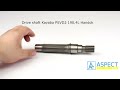 text_video Drive Shaft Kayaba L=190.4 mm, 13T