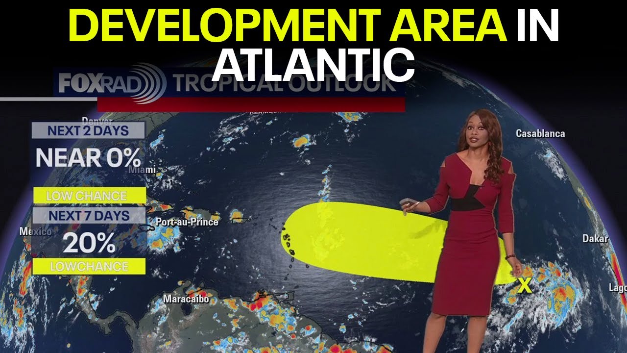 Watching new area of development in Atlantic | FOX 26 Tropical Weather Forecast