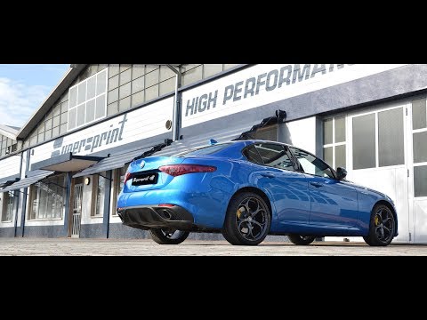 Alfa Romeo Giulia Veloce Q4 (280 Hp) - Supersprint full exhaust system