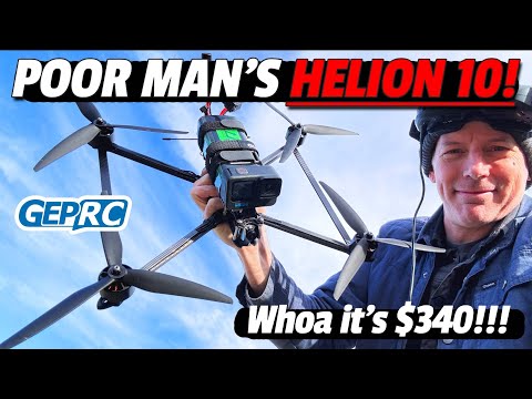 Poor Man's iFlight Helion 10 - Geprc Mark4 LR10 Long Range Fpv Drone