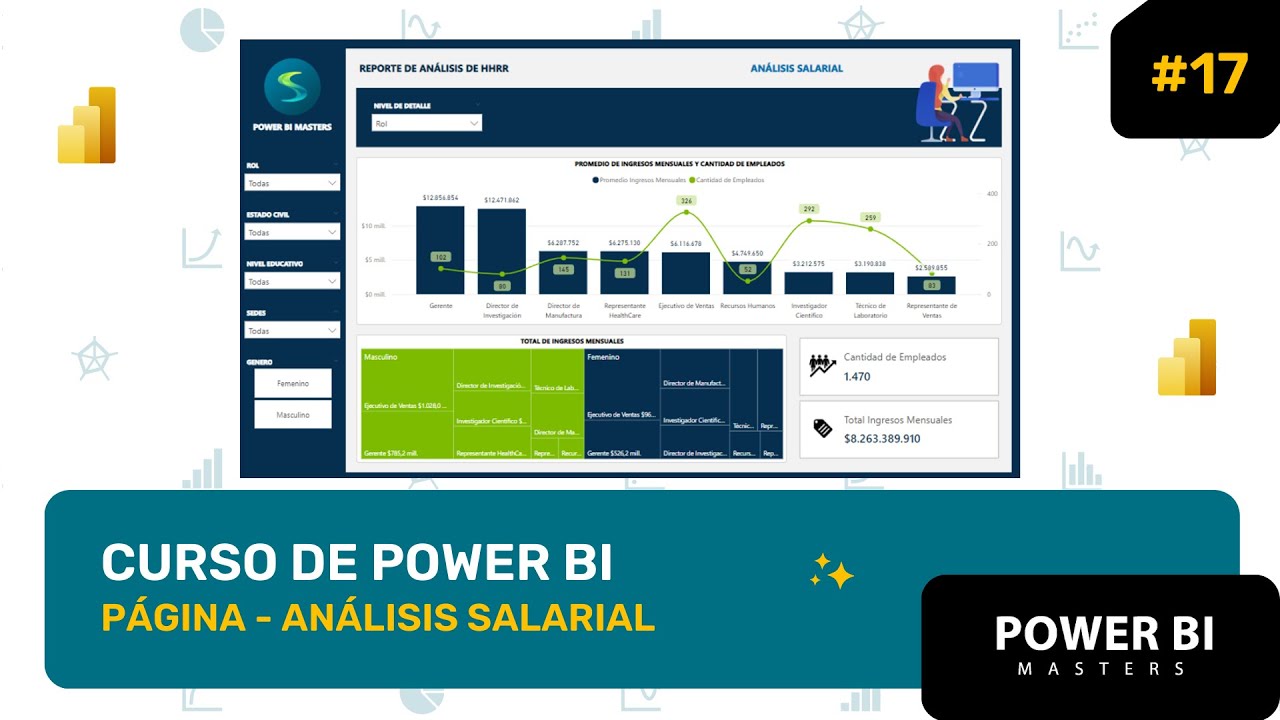 17 - Curso de Power BI - Análisis Salarial