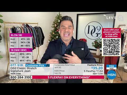 DG2 by Diane Gilman Classic Stretch Signature BootCut Je...