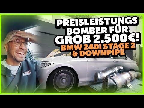 JP Performance - Preis-Leistungs-Bomber für 2.500€! | BMW 240i Stage 2 & Downpipe
