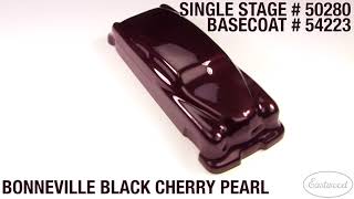 50280ZP 3:1 Single-Stage Auto Car Paint, 96 oz., Bonneville Black Cherry Pearl - video thumbnail 3