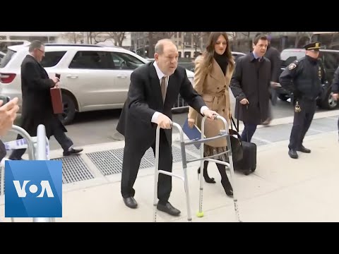 Harvey Weinstein Arrives Back at Court for Jury Selection
