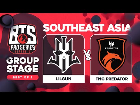 Lilgun vs TNC Game 1 - BTS Pro Series 12 SEA: Groups w/ T-Panda & hairy_freak