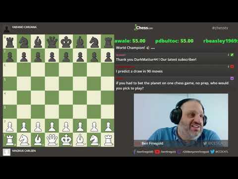 Caruana - Carlsen : World Chess Championship : Game 4