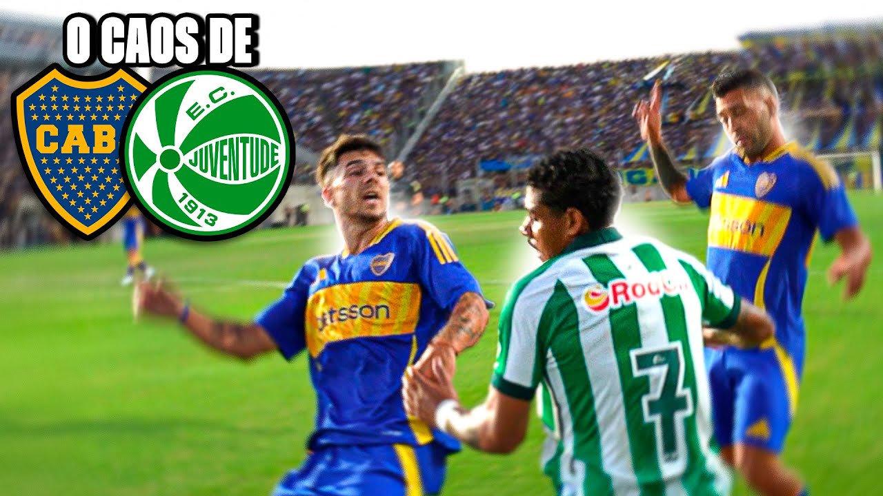 A REALIDADE ESCONDIDA DE BOCA JUNIORS X JUVENTUDE!