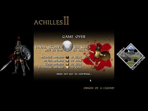 Achilles II: Origin of a Legend. Survival Mode. Challenge and bug. Flash. 720p.