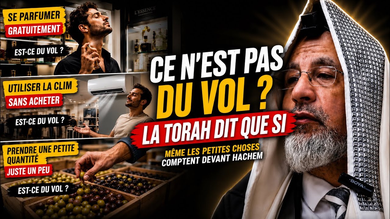 🚨 Ce n’est pas du vol ? La Torah dit que si !