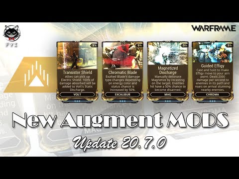 F.Y.I. Warframe - New Augment MODS : (OA : 20.7.0) | by ลุงแมว