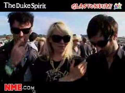 NME Video: The Duke Spirit at Glastonbury 2008
