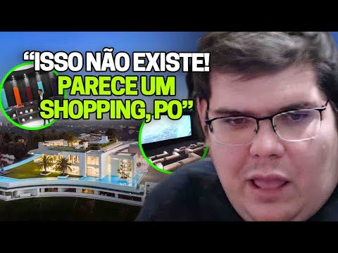 CASIMIRO REAGE: A CASA MAIS CARA DOS ESTADOS UNIDOS (300 MILHÕES DE DÓLARES) | Cortes do Casimito
