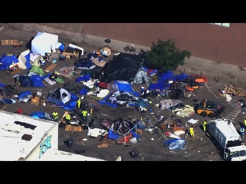 WATCH: Officials provide update on Lake Street encampment