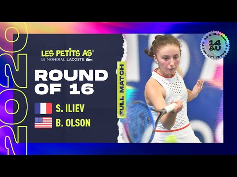 Les Petits As 2020 | Girls Round of 16 | Sarah Iliev vs. Brooklyn Olson