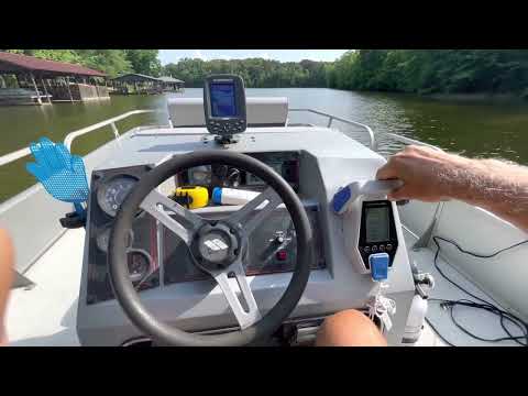 Electric Pontoon Boat