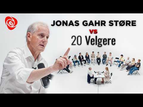 Jonas Gahr Støre vs 20 Velgere